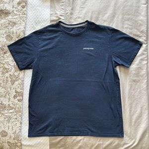 Patagonia Men's Dark Blue Short Sleeve Tee